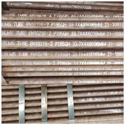 China Liquid pipe tube CS, SLMS, seamless steel pipes and tubes, P195 GH pipes/P195GH steel en10216 for sale