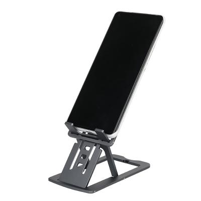 China 7 Angle Adjustable Foldable Portable Aluminum Mobile Phone Tablet Stand Holder For iPad for sale