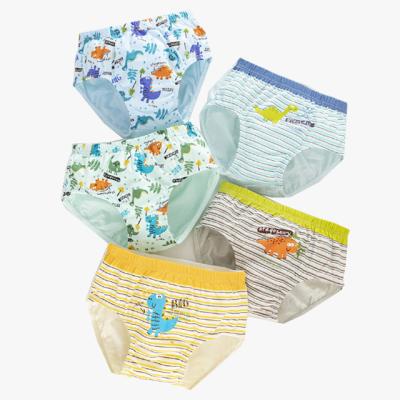 China Affordable Five Boxes Of Breathable Comfortable And Breathable Cotton Boys Briefs High Quality Underwear for sale