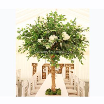 China Wedding table decoration Ruihe Flower Artificial Simulation Rose Tree Cherry Tree Wedding Stage Decoration Party Decoration Rose Tree for sale