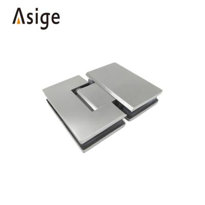 China Easy to install and durable strength hinge used for shower room glass bathroom hardware glass door hinges for sale