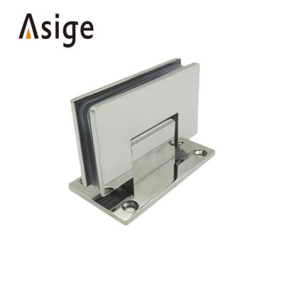 China Easy to install and durable stainless steel class aluminum metal glass door hinges folding door bathroom shower door office hardware part for sale