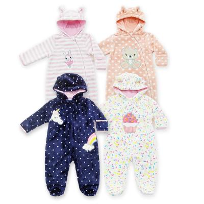 China 100% Polyester Baby Clothes Wholesale Infant Overall Winter Romper for sale