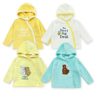 China Breathable Newborn Infant Sweatshirt Baby Girls Boys Long Sleeves Knitted Baby Hoodies Sweatshirts for sale