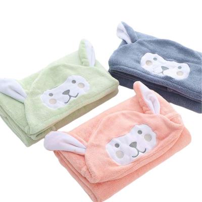 China Wholesale 100% Polyester Baby Boy Wear Plain Bathrobe Baby for sale