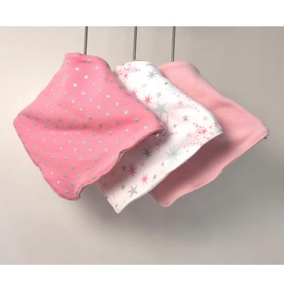 China Newborn Baby Products 100% Cotton Baby Feeding Bibs Washable for sale