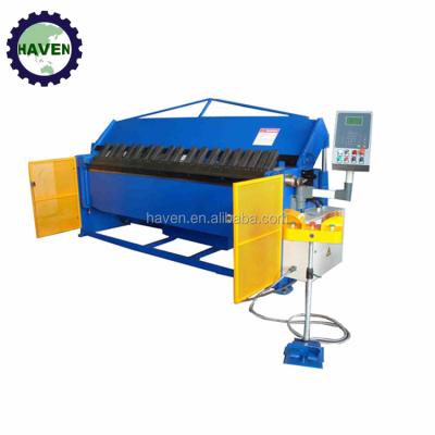 China Heavy Duty Hydraulic Brake Box Plate Folder Machine Bending Machine For Pan Folding for sale