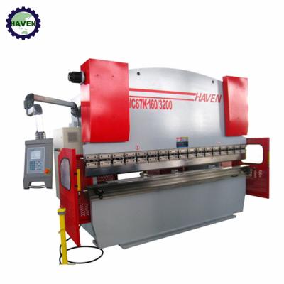 China Building Material Stores WC67Y Series Hydraulic Press Brake Bending Machine WC67Y-80/3200 for sale