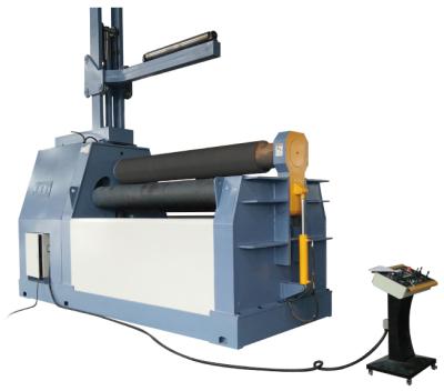 China Building Material Shops Iron Sheet Bender Rolling Machine 3 Roller Steel Plate Bending Machine for sale