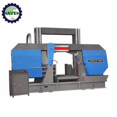 China Horizontal Gantry Structure Horizontal Band Sawing Machine H-1000 for sale