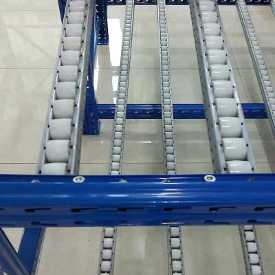 China Corrosion Protection Vertical Elevate Rack Warehouse Pallet Rack Galvanize Rack / Metal Shelving Racks Roller Rack System Iron Rack for sale