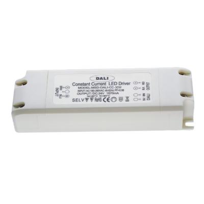 China 30W 30-40V 700mA ip20 led driver plastic housing 30w dimmable for Iindoor using downlight power supply 140*47*29mm (L*W*H) for sale