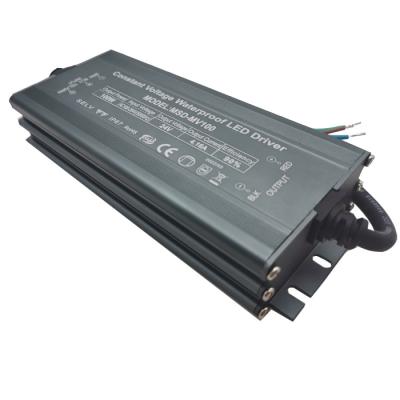 China IP67 220V 12V 24V 36V Constant Voltage Led Driver 100W 166*67*30mm for sale