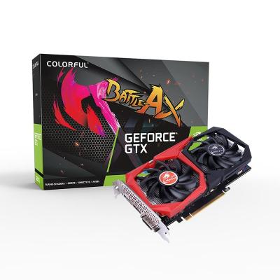 China Colorful Tomaaxe GTX1650 4G Workstation Boxed Turingtai Independent PC Game Graphics Card Support GTX1650 GPU 4GB GDDR5 for sale