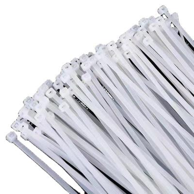 China Eco-friendly Self-locking Cable Tie 66 Nylon Heavy Duty Plastic Cable Ties Zip Ties 2.5*150mm for sale