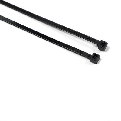 China 7.6*400mm Eco-Friendly Nylon66 Cable Tie Black 16