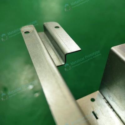 China Prototipos de flexión rápida de chapa galvanizada T=1,20 mm en venta