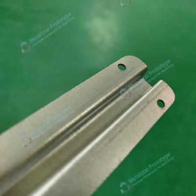 China Galvanized steel sheet metal rapid prototype bending GB/T 2518-2008 for sale