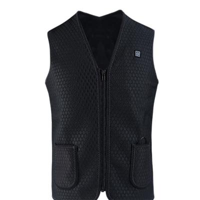 China New USB Heating Vest Winter Warm Outdoor Sleeveless Vest Wholesale High Quality Warm Clothes Windproof Heating Shirt for sale