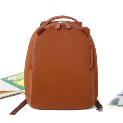 China Hot Selling Waterproof Logo Neoprene Lightweight Cute School Bag Waterproof Customized Kids Backpack for sale