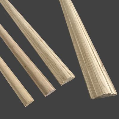 China Dongyang contemporary wood carving semicircle solid wood molding nail for cabinet door and background wall for sale