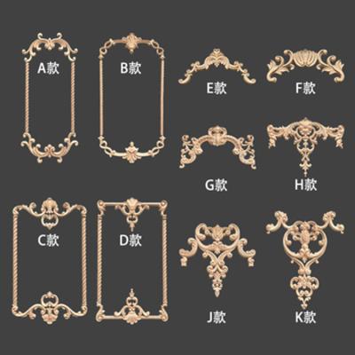 China Contemporary Furniture Appliques Onlays Embellishments Wooden Furniture Moldings for sale