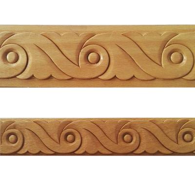 China Traditional solid beech hand-carved wood linesHY--888 for sale