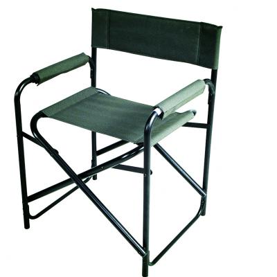 China Portable High Quality Folding Steel Frame Canvas Director Chair for sale