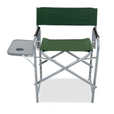 China Portable Cheap Folding Director Chair With Table for sale