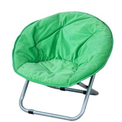 China Small portable high quality comfortable canvas moon chair for kids for sale