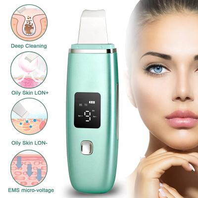 China DEEP CLEANING Home Use Waterproof Beauty Equipment Ultrasound Beauty Machine Skin Deep Cleaning Ultrasonic Scrubber for sale