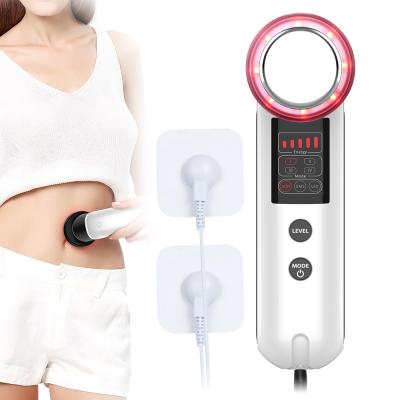 China Blood vessel removal skin led massager face neck facial massager arm EMS led light therapy lifting anlan microcurrent device for sale