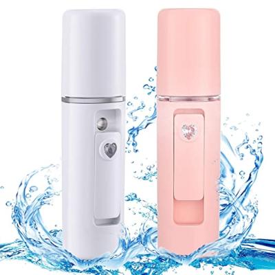 China Car Auto Diffuser Mini Anion Car Diffuser Mist Sprayer Facial Nano Facial Steamer Nano Moisturizer Mist Spray Beauty for sale