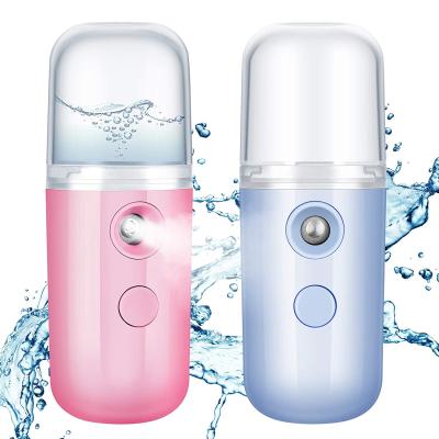 China Japan Mano Moisturizer Alcohol Manual Personal Hair Atomizer Nano Mist Spray Vaporizador de Rostro for sale