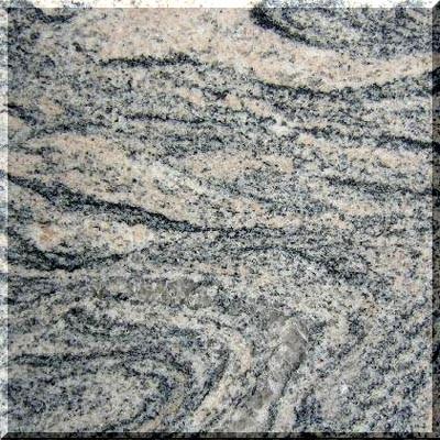 China Polished juparana Granite Kitchen Countertop , Beveled / bullnose granite tile for sale