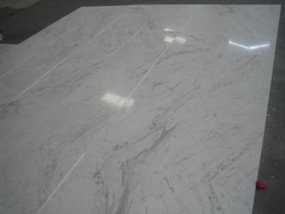 China New Volakas Jazz White marble kitchen floor tiles , marble paving slabs for sale