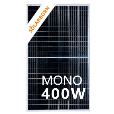 China Solar Power System 400w Half Cut High Efficient Solar Panel 400w Solar Panel 400w_solar_panel for sale