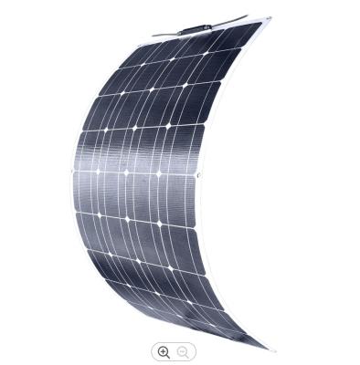 China Solarborn Monocrystalline Battery Installation Etfe Walkable 150 Watt 150w 200w 300w 350w 24v 12v Flexible Solar Panel 150 Rise for sale