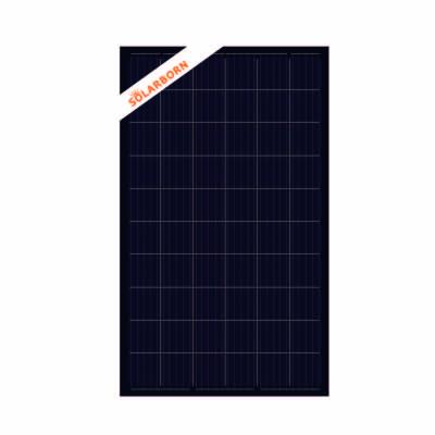 China Good Sale Solar Power System 305w Black Mono Panel Half Cut High Quality Solar Panel for sale