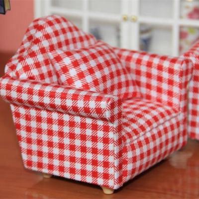 China China High Quality Children's Handmade DIY Ornaments Wooden Crafts Gift Custom Wooden Sofa for sale