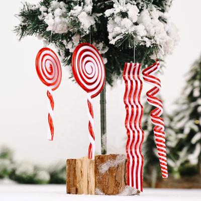 China High Quality Fashional Christmas Baubles Decoration Emulational Candy Garland For Christmas Trees for sale