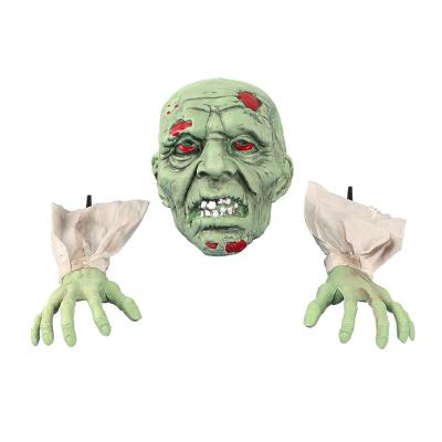 China Custom Outdoor Scary Halloween Lawn Decoration Halloween Ghost For Decorations Halloween Skull Set for sale