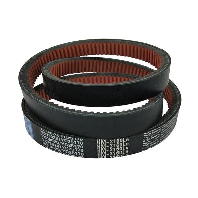 China Agricultural raw edge v belt supplier v tooth belt toothed tooth drives belts for agricultural machine zu verkaufen