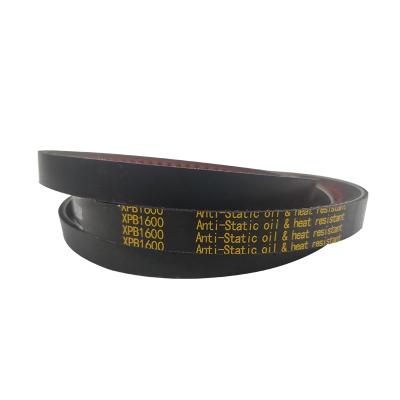 China High quality raw edged rubber belt v cogged rubber automatic fan belt agricultural drives belt for sale