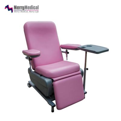 China Modern Position Adjustable Manual Reclining Blood Test Chair for sale