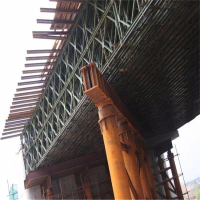 China Steel Structure Bridge Double Storey Assembled Steel Temporary Bridge / Customized Quick Temporary Super Bailey Bridges Of Steel Structure for sale