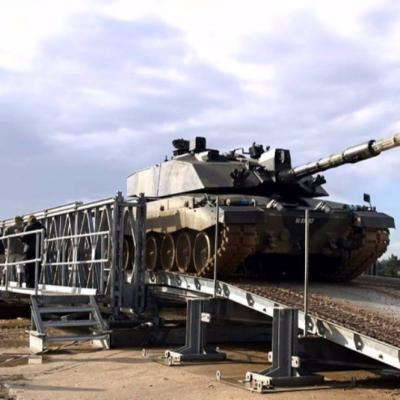 China Steel Structure Bridge Emergency Steel Military Bailey Bridge / Temporary Prefab Bailey Bridge for sale