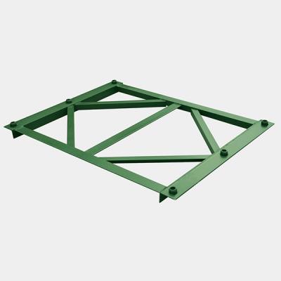 China Steel Structure Bridge Galvanized Truss Bailey Bridge Steel Component---vertical frame for sale