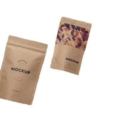 China Recyclable Accept Customized Logo , Food Grade Environmental Protection Kraft Paper Bag for sale