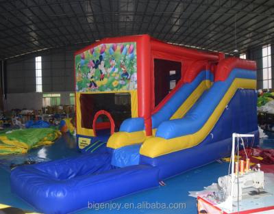 China Outdoor Entertainment Frozen inflatable jumping castle slide Outdoor cheap Kids Bounce Houses for sale